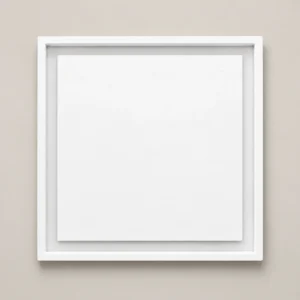 White square ceiling vent cover