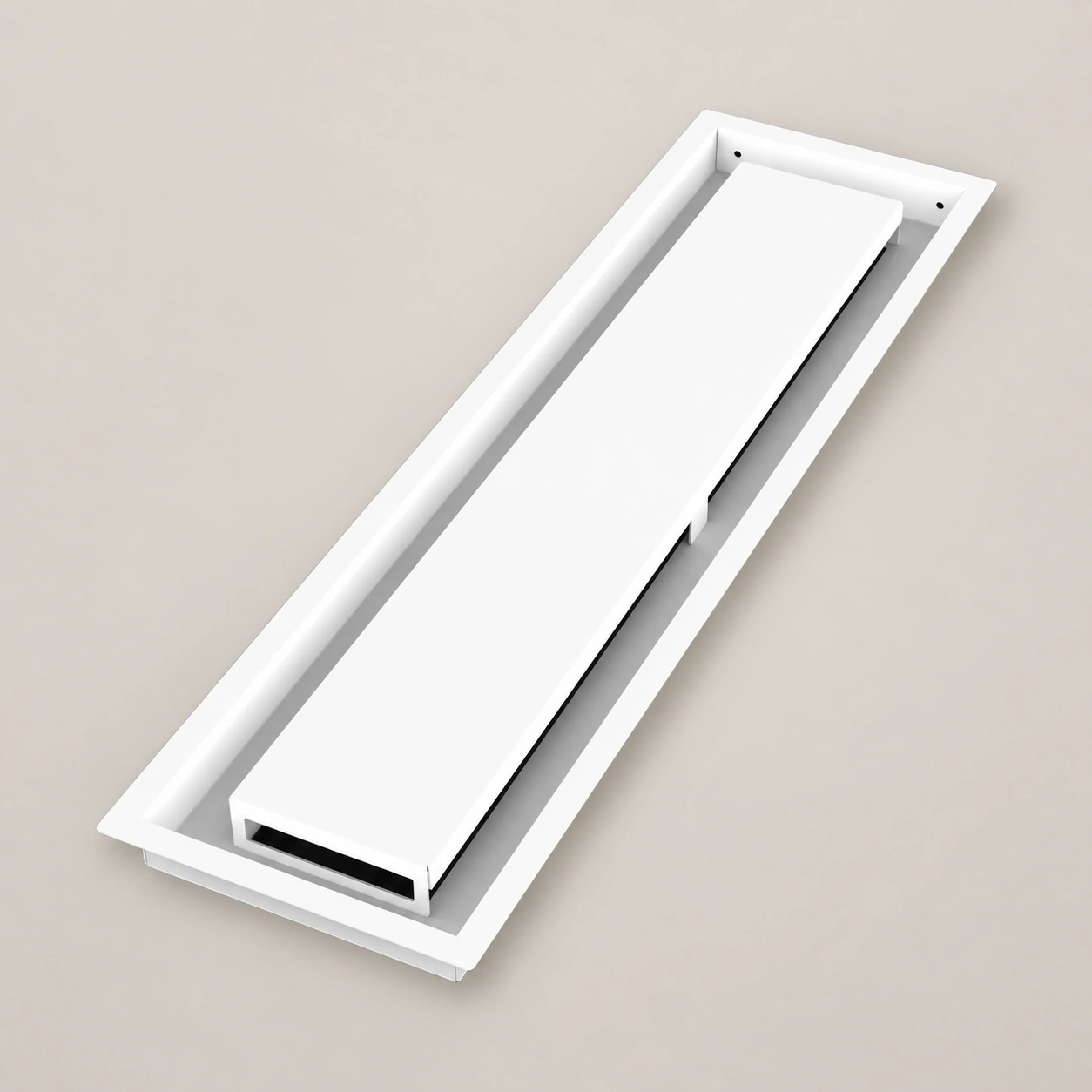 6x10 Ceiling Vent Cover - White Paintable - Image 2