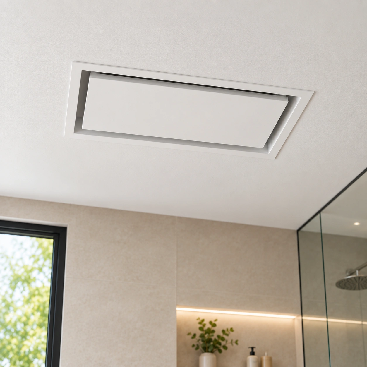 24x72 Ceiling Vent Cover - White Paintable - Image 2