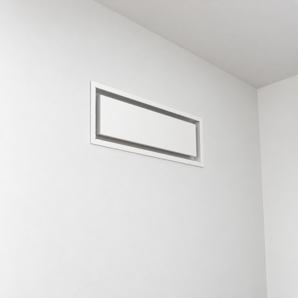 6x6 Wall Vent Cover - White Paintable - Image 2